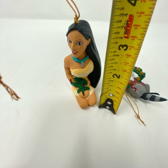 Disney Pocahontas & Meeko Ornament Bundle - Picture 4 of 4